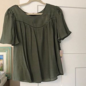 Nanette Lepore - Nanette - nwt - size medium green top